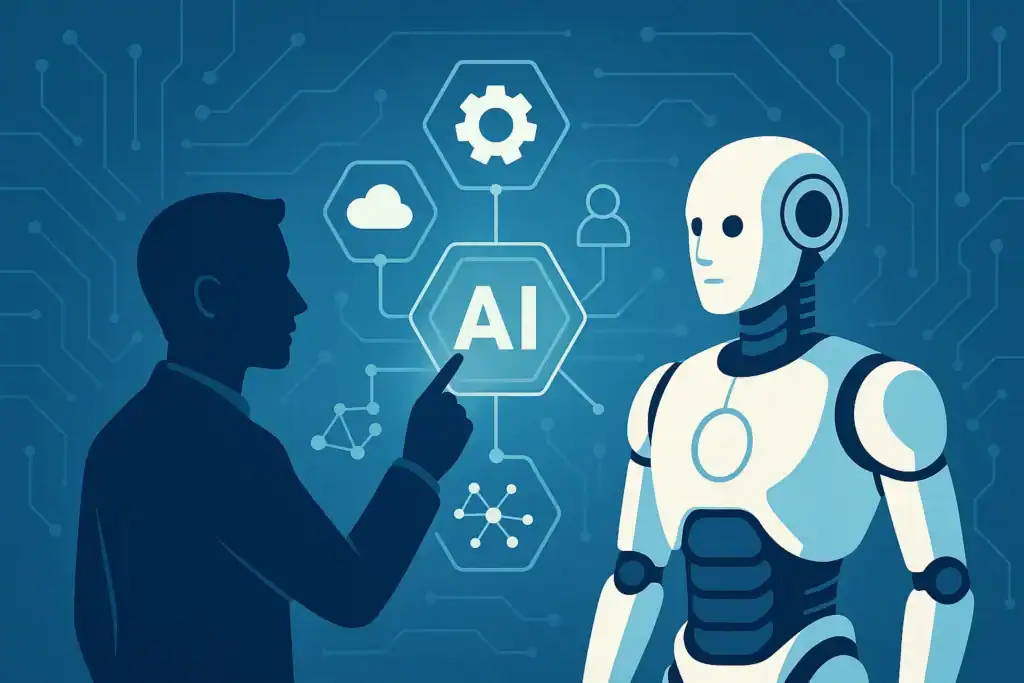 Visual para Construire un agent IA